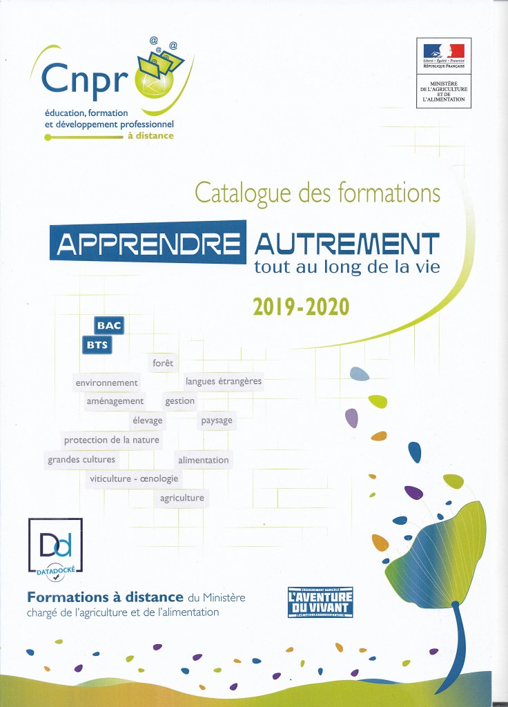 Nouvelle charte graphique pour un catalogue de formations à distance