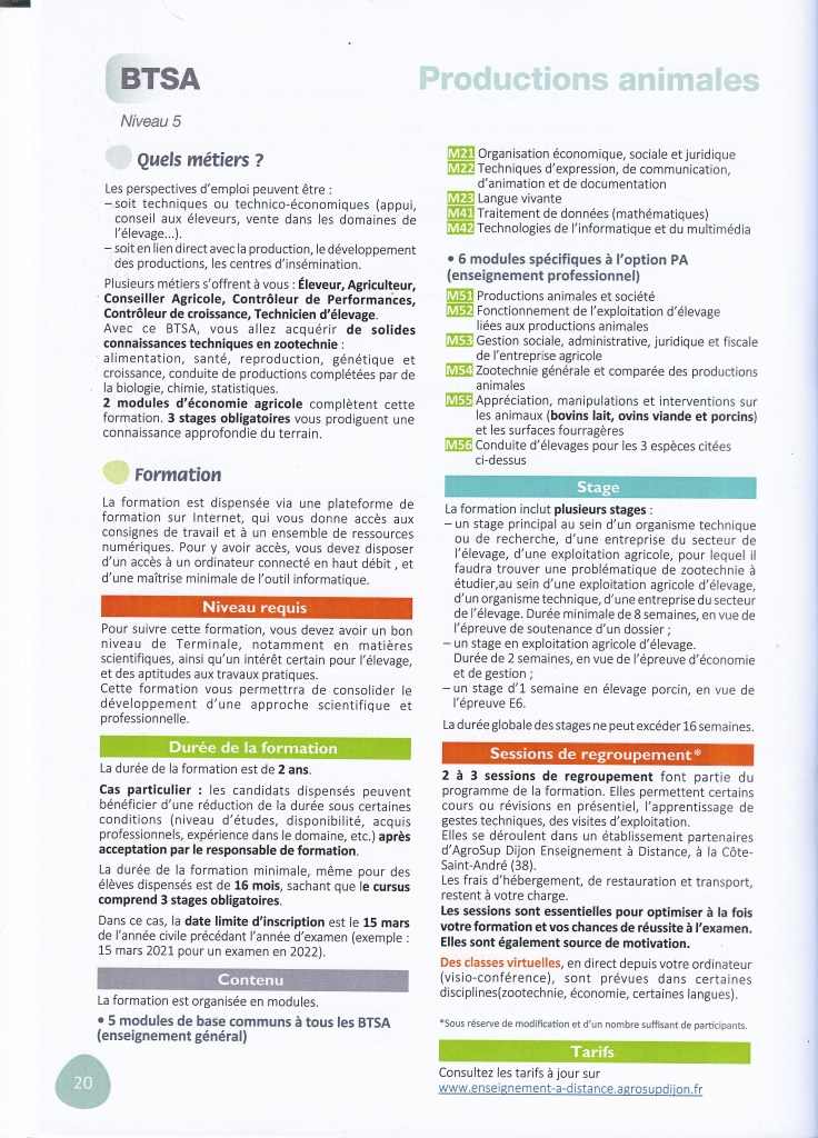 Nouvelle charte graphique pour un catalogue de formations à distance