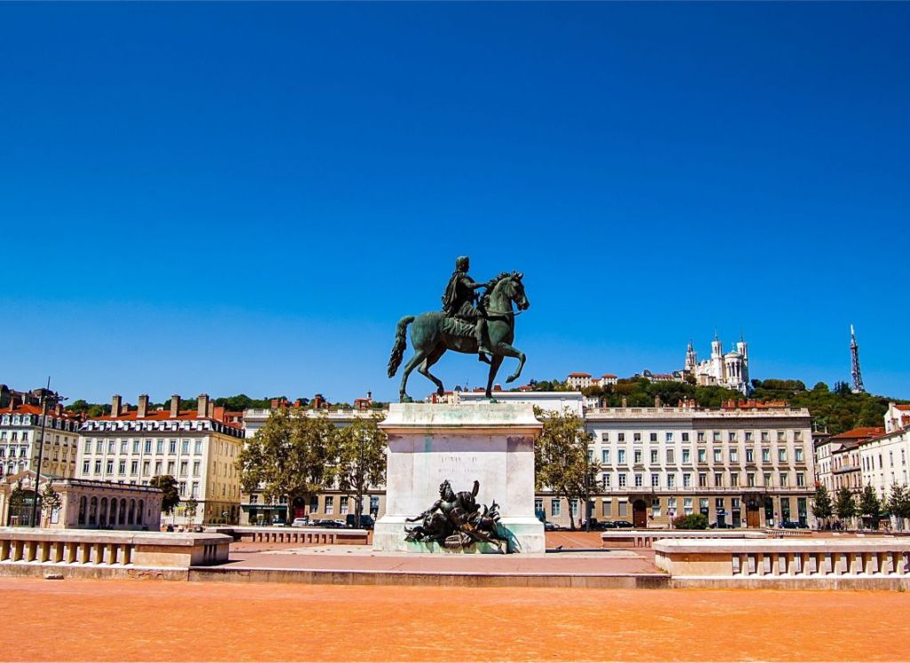 What to visit in Lyon
place bellecour