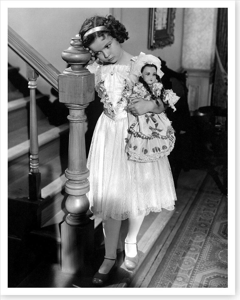 Shirley Temple in "A little princess" de Frances Hogdson Burnett
