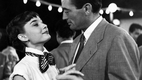 "Vacances romaines" - "Roman Holidays" un bijou cinématographique de William Wyler avec Audrey Hepburn et Grégory Peck