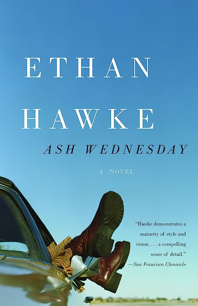 "Ash Wednesday" par Ethan Hawke est un super livre facile à lire en anglais, très orienté action et écrit avec des phrases courtes et simples façon scénario
