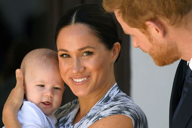Le prince Harry, Meghan Markle et leur fils Archie