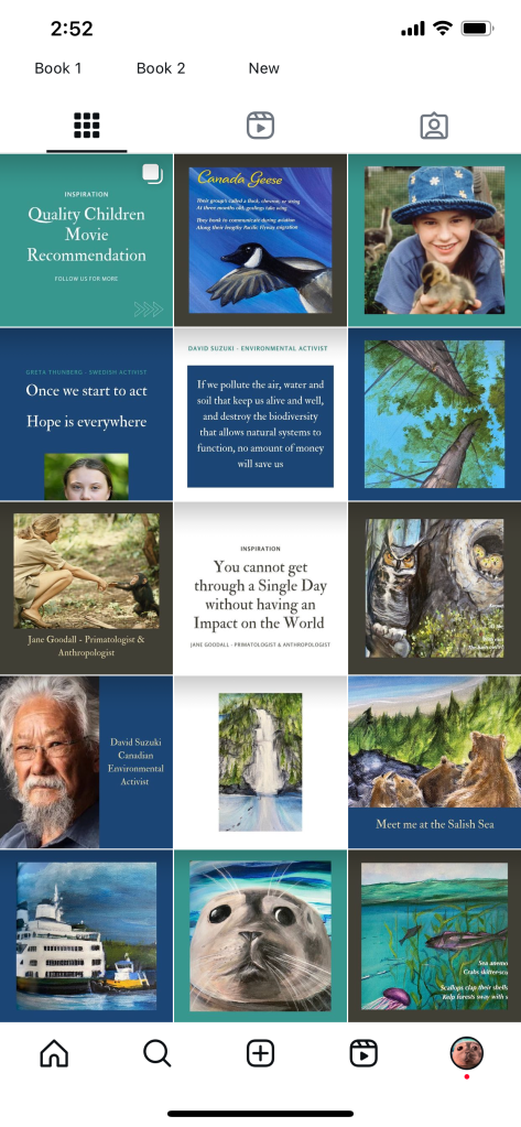 Building an online presence for children's books authors
Salish Sea
Poems Paintings
Animals nature
Recommendation and testimonial for digital marketing services