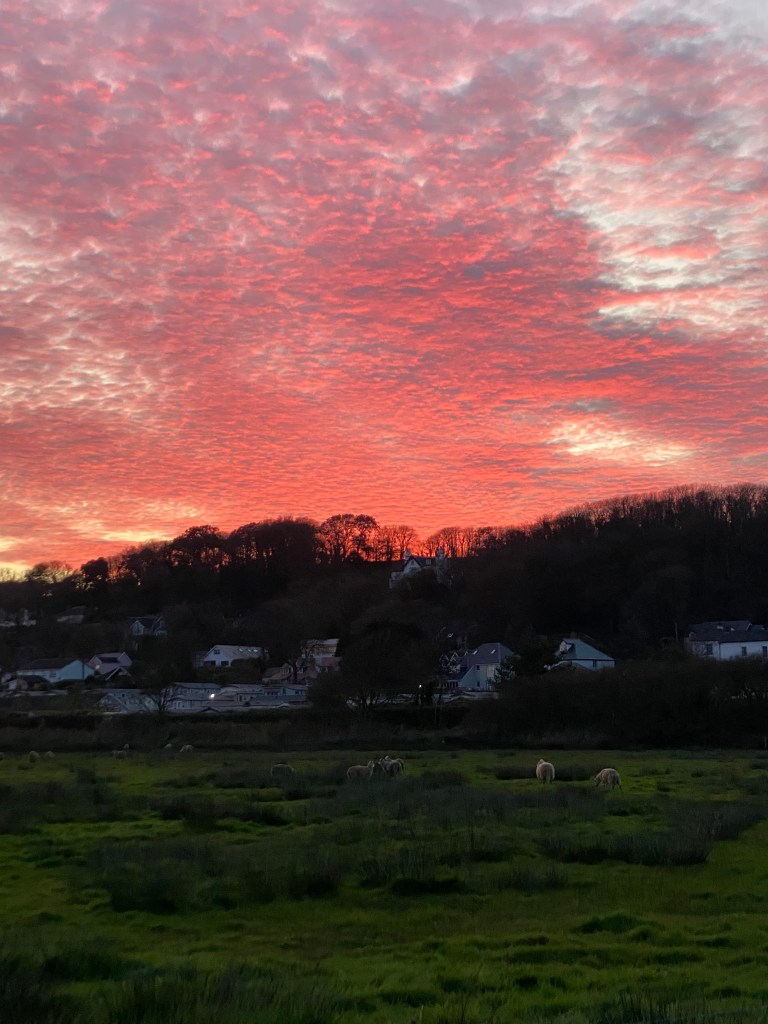 stunning sunset in Wales
Penally

