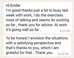 Relationship coaching
Work relationship
New vision - new perspectives
One to One Coaching