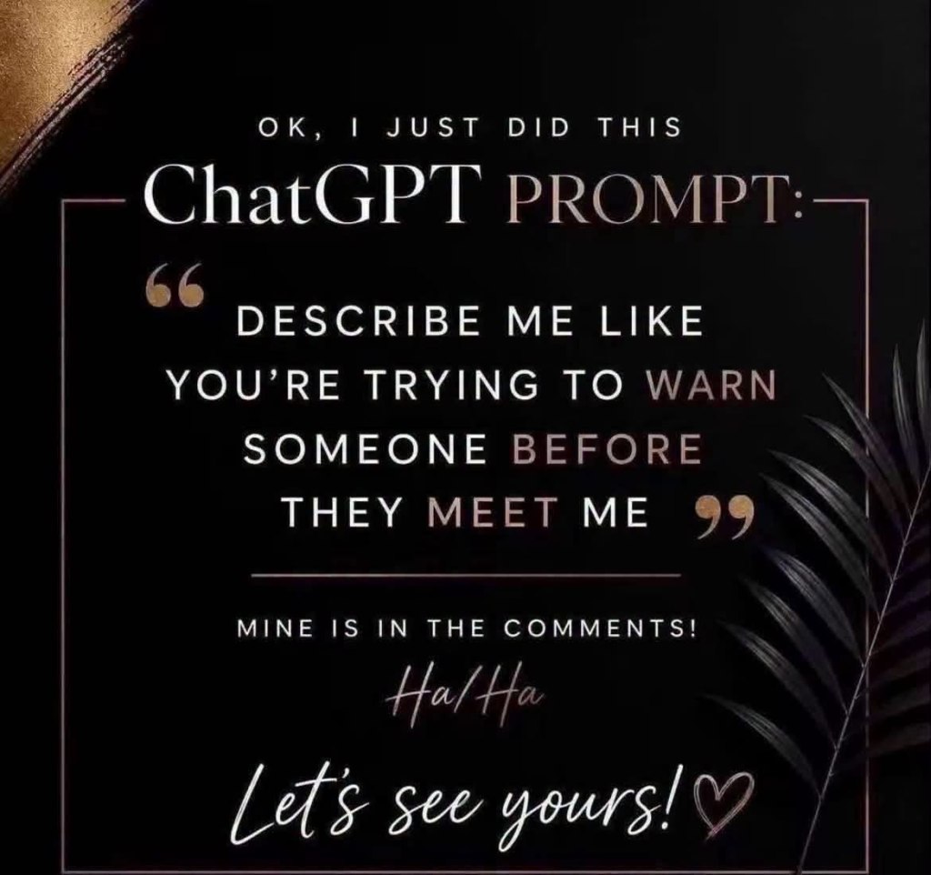 Chat GPT Fun Prompt